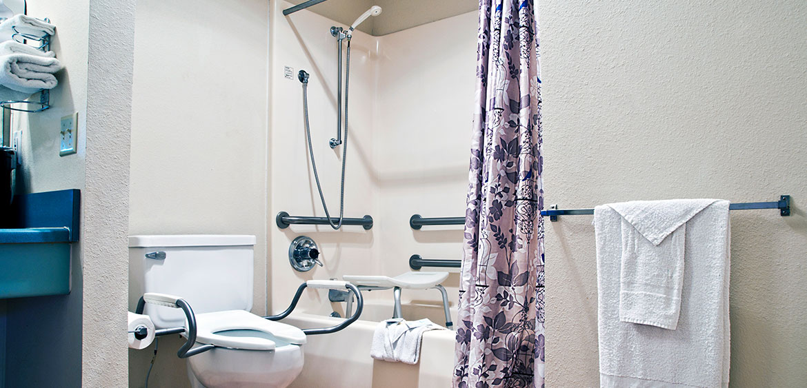 ADA Room Bathroom, The Regency Inn